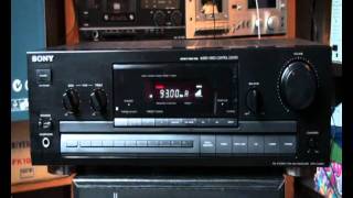 Sony STRGX390 receiver [upl. by Lexis610]