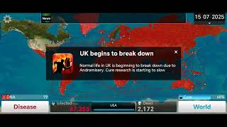 Plague Inc Prion on Mega Brutal [upl. by Lrem]