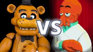 FNAF Vs Zoidberg Zombies  Epic Battle  Left 4 dead 2 Gameplay Left 4 dead 2 Custom Skin mods [upl. by Gnart]