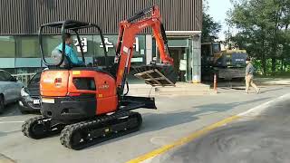 KUBOTA U35 excavatorstable running [upl. by Cusack254]