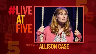 Broadwaycom LiveatFive with MATILDAs Allison Case [upl. by Nichol]