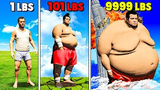 I gained 999 pounds per minute in GTA 5 [upl. by Papageno417]