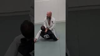 Triangle Choke from Mount bjj [upl. by Shaya]