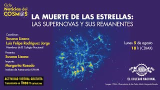 La muerte de las estrellas las supernovas y sus remanentes  Ciclo Noticias del cosmos [upl. by Ahserak]