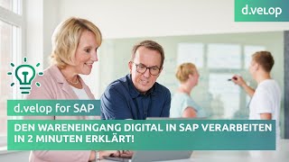 Den Wareneingang digital in SAP verarbeiten in 2 Minuten erklärt [upl. by Attaynik]