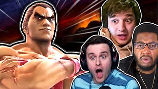 KAZUYA IN SMASH REACTION ft Marss ESAM WaDi amp Coney [upl. by Oicanata]