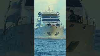 Azimut 116 entering at Haulover Inlet [upl. by Rosana602]