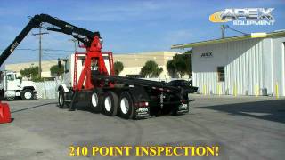 2003 Volvo VHD Grapple Roll Off Truck 43606 [upl. by Stanwin]