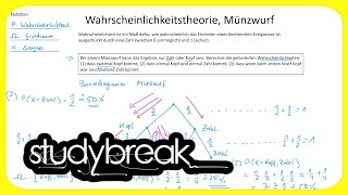 Wahrscheinlichkeitstheorie Münzwurf  Wirtschaftsmathematik [upl. by Yerag300]