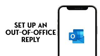 How to set up an outofoffice reply in Outlook updated [upl. by Vorfeld]