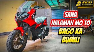 BAGONG RUSI ADV X150i  LAKAS PALA NETO❗ 👉 MONTHLY👉 SPECS 👉 FEATURES REVIEW [upl. by Immat]