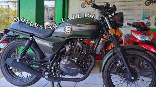 MOTORSTAR CAFE 150 2024 Quick Walkaround Review [upl. by Evangeline]