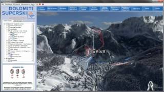 Tutorial 3D Dolomiti Superski [upl. by Ynafets]