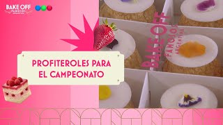 Prueba técnica de profiteroles quotEl que gane es casi campeónquot  Bake Off Famosos [upl. by Jeffery]