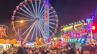 Nottingham Goose Fair Walkthrough 2022 [upl. by Aihseyn264]