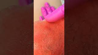 Quick Underarm Wax✨️ asmr painlesswaxing waxing satisfying fyp ytshorts [upl. by Roberto]