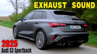 New 2025 Audi S3 Sportback Exhaust Sound [upl. by Faun]