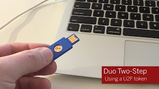 TwoStep Login Using a U2F token [upl. by Blakely866]