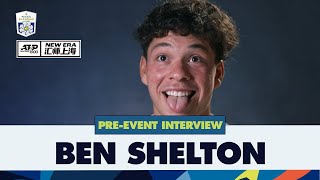 quotThe Food OnSite Is Amazingquot Ben Shelton PreEvent Interview  Rolex Shanghai Masters 2024 [upl. by Afirahs]