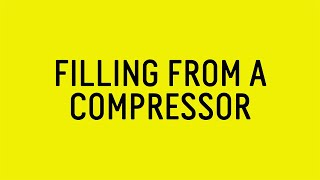 How to fill your SCORKL from a dive compressor [upl. by Estrin]