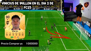 DjMaRiiO COMPRA A VINICIUS DE 90 POR 1 MILLON en el DIA 2 de FC25 DjMaRiiO mejores momentos [upl. by Elleiad711]