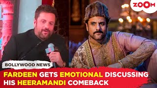 Fardeen Khan OPENS up emotionally about his comeback in Sanjay Leela Bhansali’s Heeramandi [upl. by Harty462]