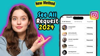 How to see current follow requests on Instagram 2024 Updated [upl. by Photima]