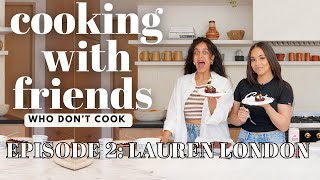 EP2 Lauren London Makes a Chocolate Cherry Brownie Sundae [upl. by Acinad]