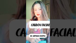 Carbon facial kya hota hai  skincare haircare skincondition beauty carbonfacial [upl. by Kennan779]