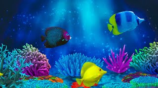 Baby Lullaby Soothing fishesCalming Undersea Animation Aquarium 🐟 💤 [upl. by Noynek]