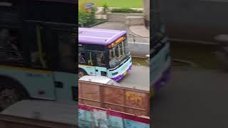 new Low floor bus spotted running on 154 route lowfloorbus mtc chennai trendingshorts [upl. by Duffy]