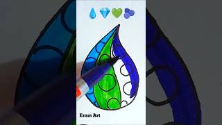 Creative Satisfying art shortsvideo viralshorts art drawing coloring brush reels tiktok [upl. by Akenor]