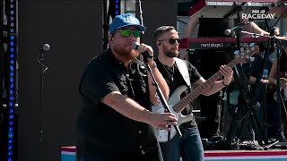 Luke Combs  Doin This 2202022FOX RACEDAY 720p [upl. by Braynard]