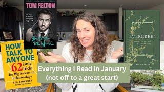 January Reading Wrap Up Everything I read in January [upl. by Lyreb908]