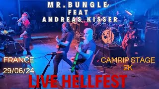 MrBungle Feat Andreas Kisser  Territory  290624  Live Hellfest  2K [upl. by Danika]