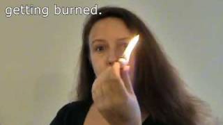 Handheld Fireball Fire Magic Trick [upl. by Gnes]