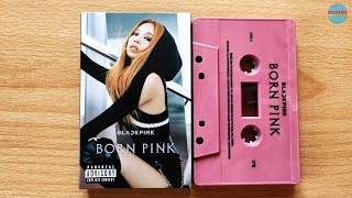 BLACKPINK  Born Pink  limited edition pink Jennie cover cassette unboxing [upl. by Aznofla303]