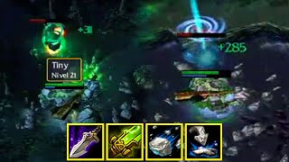 KILL DE UN COMBO CON EL TINY DE MAGIA 🥵  PARTIDA COMPLETA DE DOTA 1 [upl. by Berthoud849]