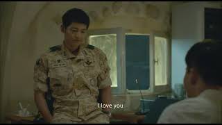 desendents of the sun moyon confess his love moyon imbarasing scene 😄😄😂in hindi [upl. by Ellenahc119]