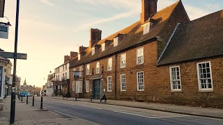 Morning Walk In English Town amp Countryside  Towcester [upl. by Enobe]