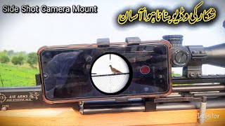 How to make Hunting video  Made in Pakistan Side shot camera mount  سستا اور پائیدار [upl. by Javier]