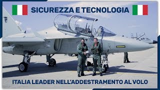 Sicurezza e tecnologia Italia leader nelladdestramento al volo con il T346A [upl. by Ahsik]