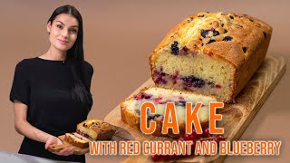 CAKE  Blueberry Cake Recipe in 5 MIN [upl. by Shaffert]