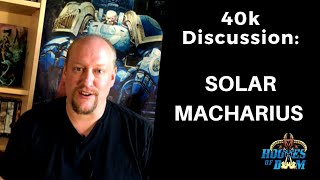 40k Discussion A narrative look at Macharius rules and model [upl. by Bary75]