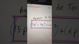 Agrupación de términos  Factoreo mathproblem algebra algebraticos cursodealgebra [upl. by Mozes]