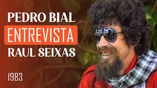 Raul Seixas entrevistado por Pedro Bial 1983 [upl. by Nerehs]