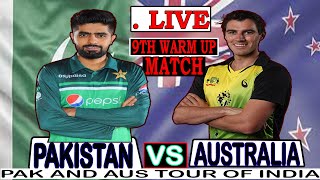 Live AUSTRALIA vs PAKISTAN Live ICC Criket World Cup Warm Up match 2023  Today live match PAKampAUS [upl. by Bekah]