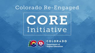 Governor Jared Polis Shares About the Colorado ReEngaged CORE Initiative [upl. by Kcirdnekel]