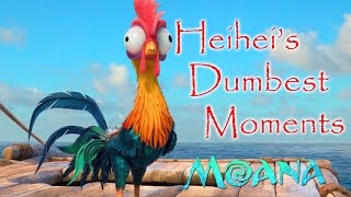 Heiheis DumbestFunniest Moments  MOANA [upl. by Tahpos]