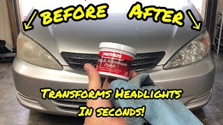 Fully Restore Headlights For Only 6 NO SANDING NEEDED [upl. by Erickson]